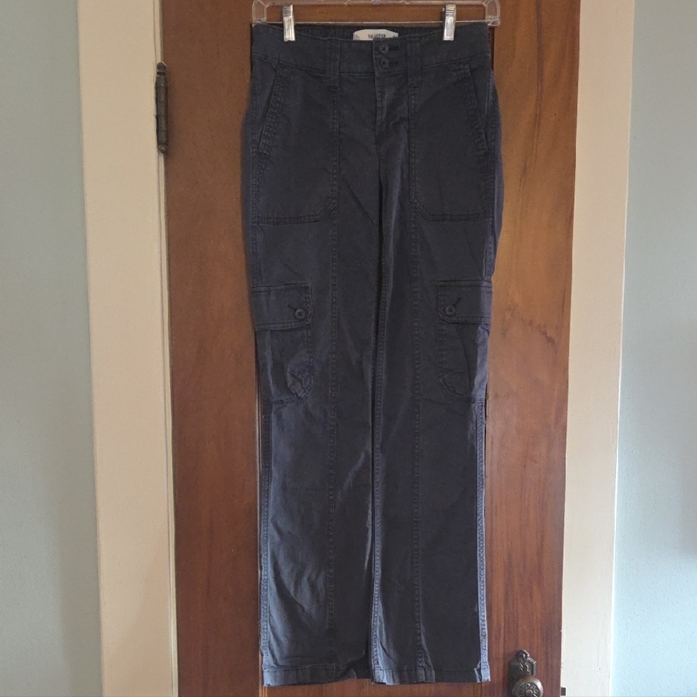 Hollister Navy Relaxed Fit Pants
